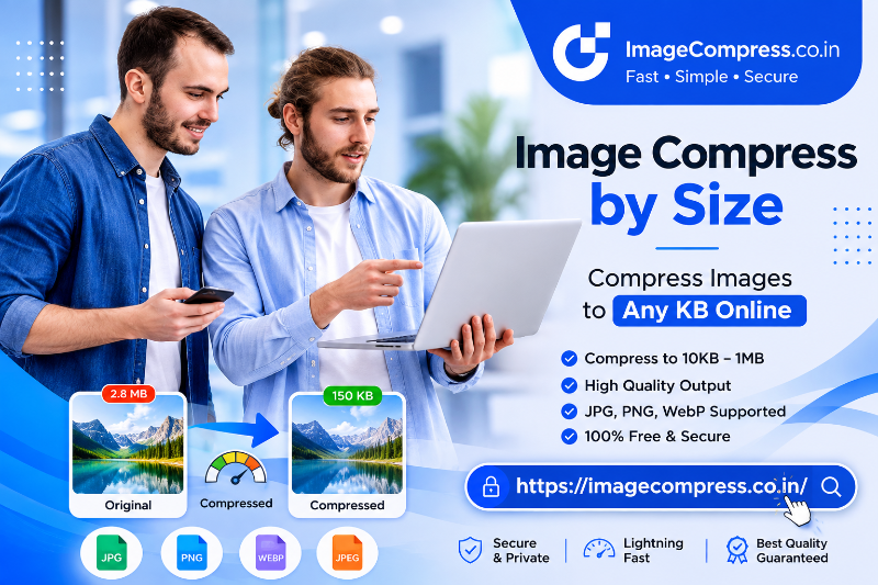 Image Compress by Size – Compress Images to Any KB Online